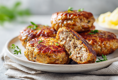 Сочные котлеты без яиц — секретный рецепт, по которому я готовлю много лет