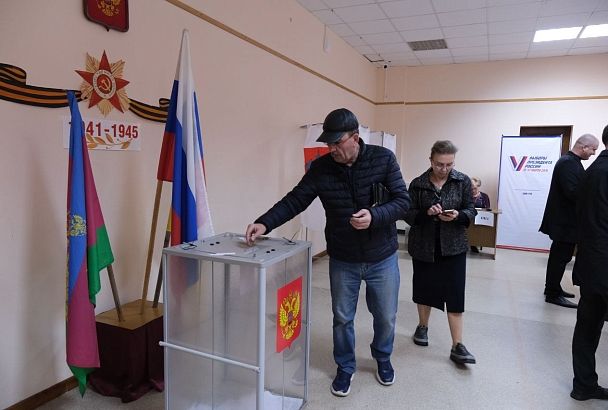 В Краснодарском крае завершился первый день выборов президента России