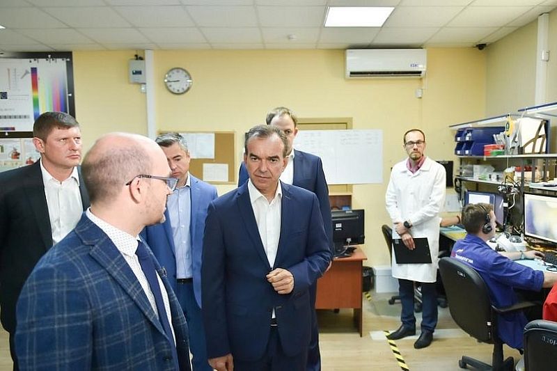 Губернатор Вениамин Кондратьев: «Радиоэлектроника на Кубани может стать приоритетной отраслью экономики»