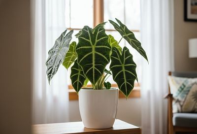 Как вырастить здоровую алоказию: секреты ухода за тропической красавицей