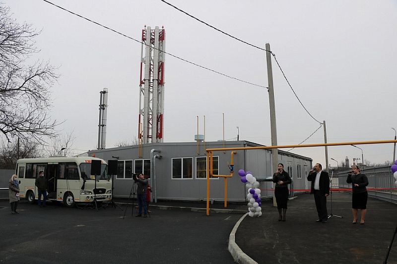 Новую котельную мощностью 5 мегаватт открыли в Новокубанске 