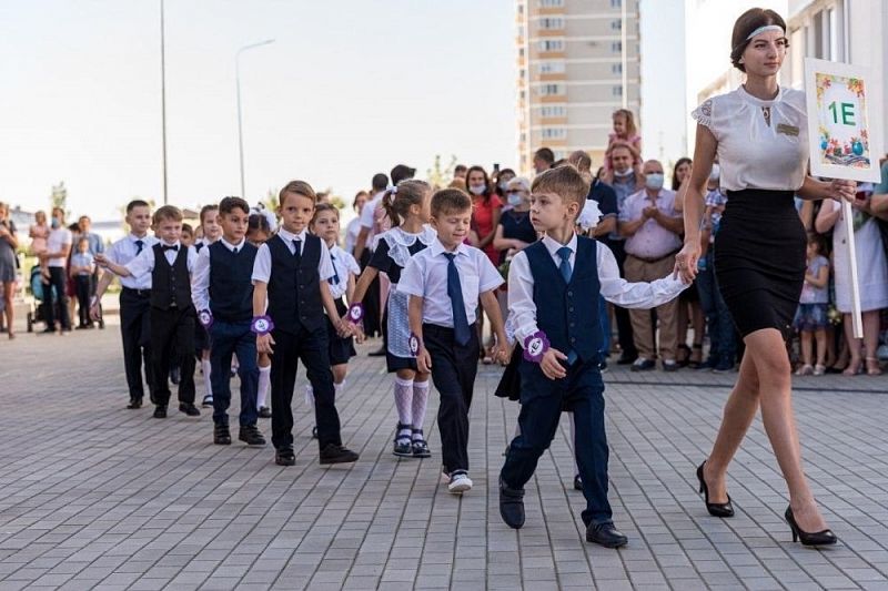 В Краснодаре 1 сентября открылись две новые школы