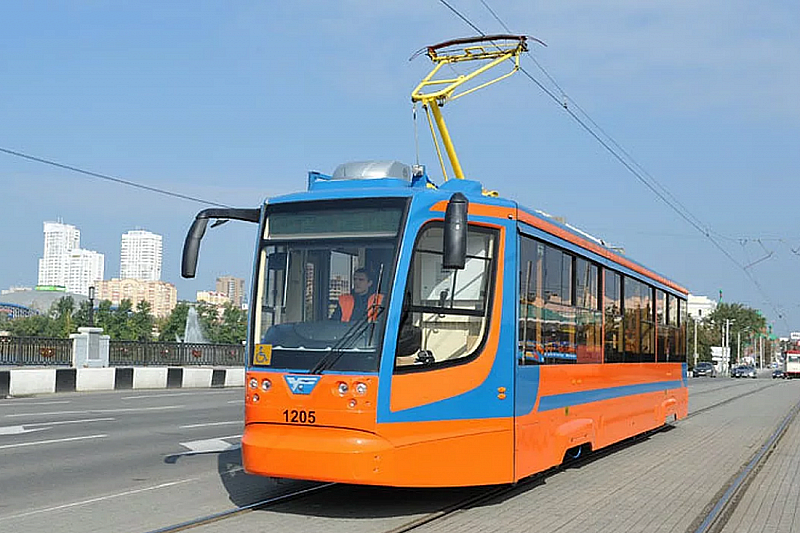 Администрация Краснодара купит еще четыре новых односекционных трамвая