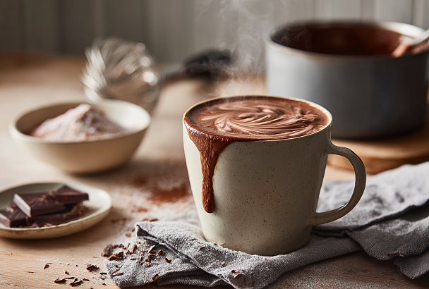 Густой горячий шоколад как в лучшем кафе: тягучий, без единого комочка и с насыщенным шоколадным вкусом
