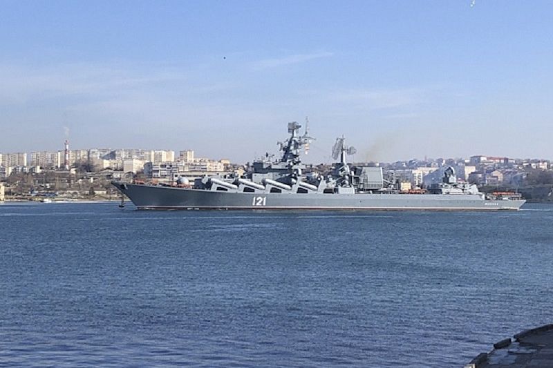 Ракетный крейсер «Москва» проведет боевые упражнения в Черном море 