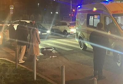 В Краснодаре в результате ДТП пострадал несовершеннолетний пешеход