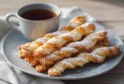 Хворост к чаю за 15 минут: хрустящий, из 3 ингредиентов по бабушкиному рецепту