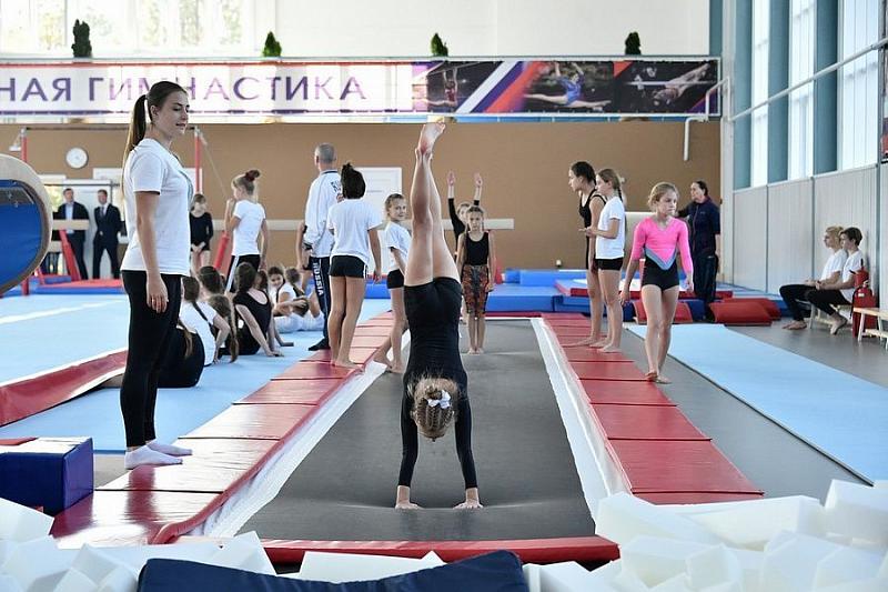 Спорткомплекс в Армавире предназначен для занятий акробатикой и спортивной гимнастикой.