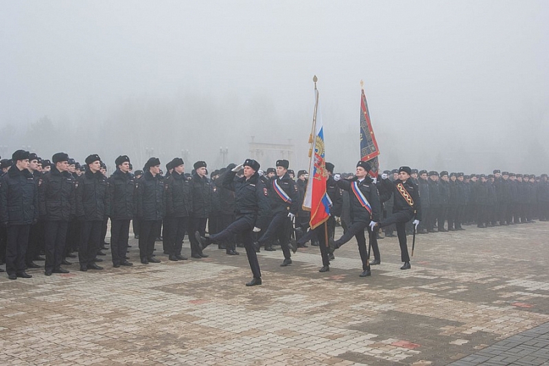 В Краснодарском университете МВД отметили День защитника Отечества