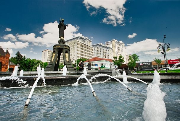 Краснодарские фонтаны отключат для профилактических работ