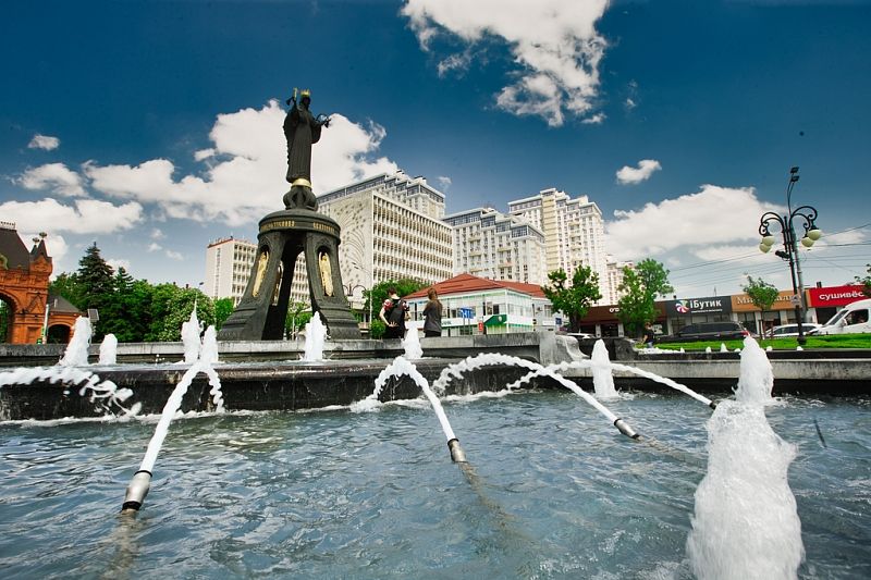 Краснодарские фонтаны отключат для профилактических работ