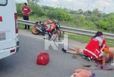 Разбился насмерть: на Ейском шоссе в Краснодаре байкер погиб, вылетев с мотоцикла