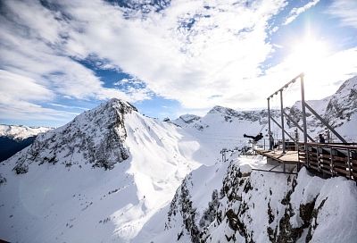 40 см свежего снега намело за сутки в горах Сочи