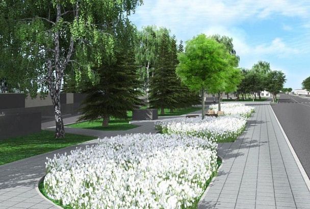 Центральную часть Усть-Лабинска в 2023 году благоустроят по нацпроекту