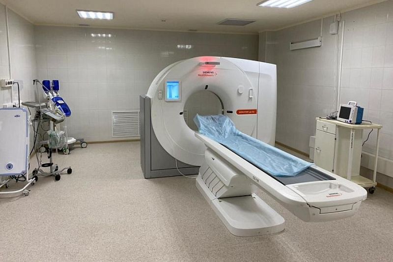 Клиническая детская инфекционная больница в Краснодаре получила новый компьютерный томограф