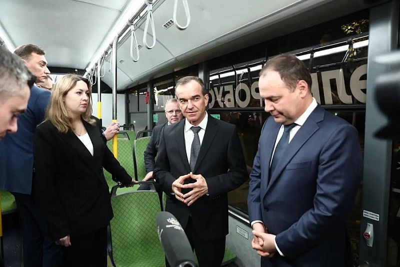 Губернатор Вениамин Кондратьев: «Общественный транспорт Краснодарского края должен быть экологичным»
