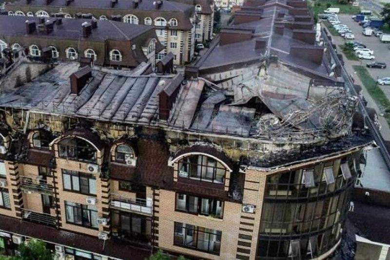 Жильцам пострадавшего при пожаре дома в Горячем Ключе выплатили 2,9 млн рублей
