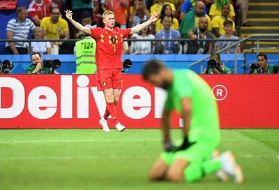 Сборная Бельгии обыграла Бразилию и вышла в полуфинал ЧМ