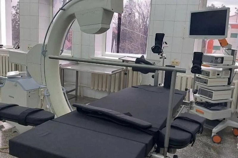 Новое оборудование установили в операционном отделении Кущевской районной больницы 