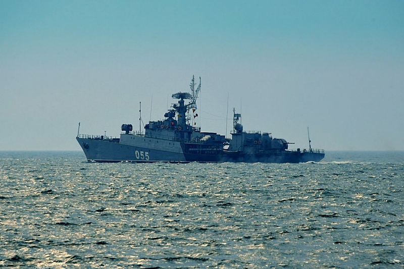 Экипажи кораблей Черноморского флота провели учения по ПВО в Новороссийске