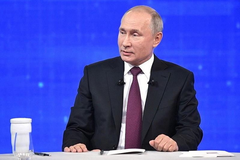 Владимир Путин заявил о росте средней номинальной зарплаты