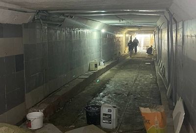 Подземный пешеходный переход на улице Захарова в Краснодаре отремонтируют к началу мая