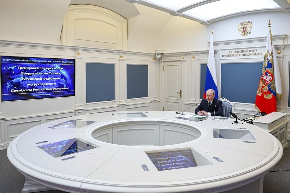 Владимир Путин провел тренировку стратегических ядерных сил: выполнен пуск баллистических и крылатых ракет