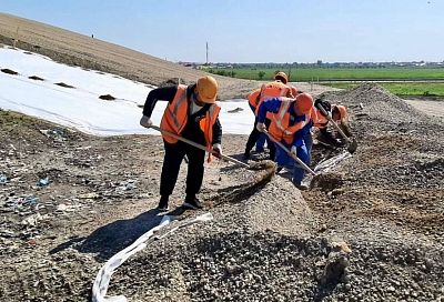 Более половины работ по рекультивации мусорного полигона выполнили в Славянском районе