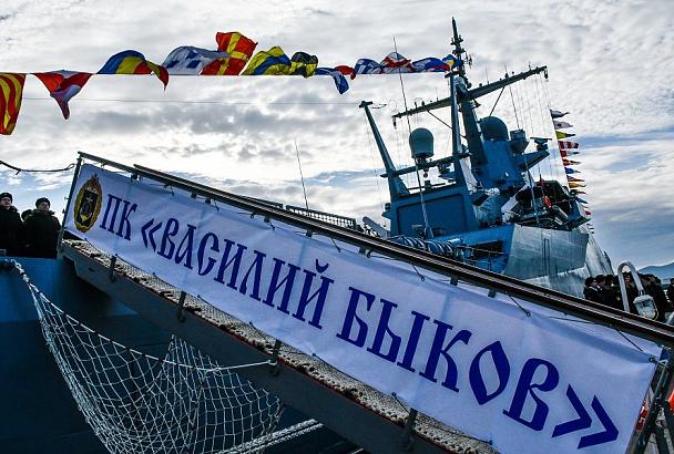 Боевой трансформер: в состав Черноморского Флота принят военный корабль с уникальной модульной системой вооружения