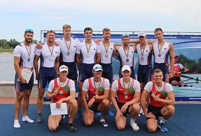 Спортсмены из Краснодарского края завоевали 15 медалей по гребному спорту на открытом чемпионате Республики Беларусь
