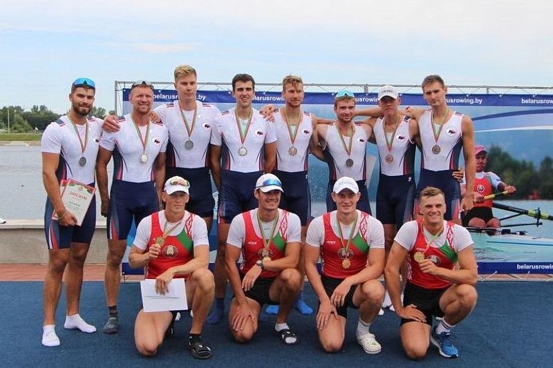 Спортсмены из Краснодарского края завоевали 15 медалей по гребному спорту на открытом чемпионате Республики Беларусь