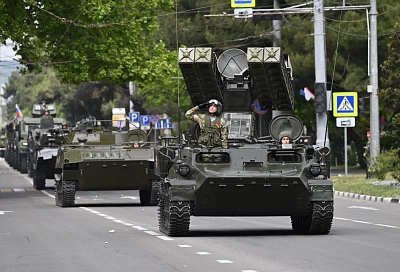 В Новороссийске прошел парад, посвященный Дню Победы