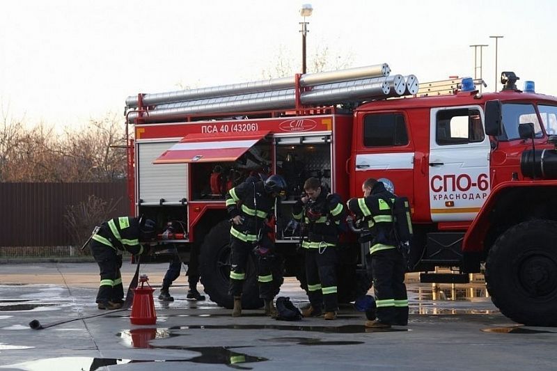 Работу пожарных частей проверили в Краснодаре