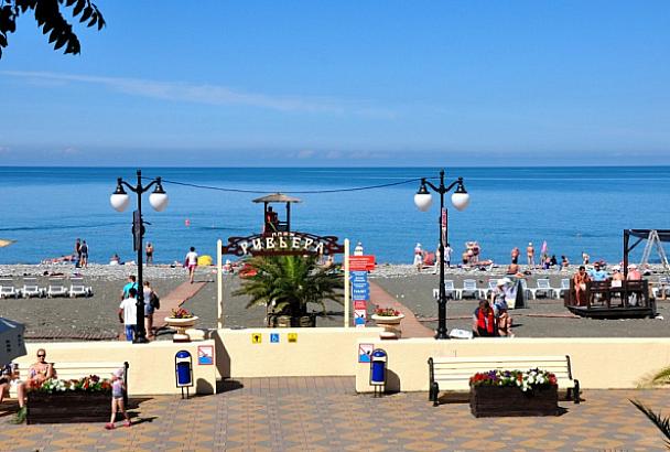 Сочинский пляж «Ривьера» признан одним из лучших на Черноморском побережье