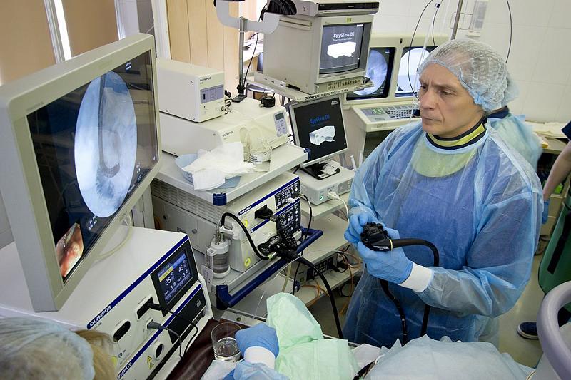 Краснодарские врачи провели уникальную операцию по извлечению камней из панкреатического протока