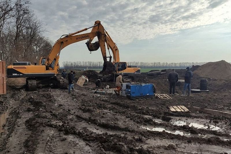 Строительство 11-километрового участка Ейского группового водовода завершили в Краснодарском крае