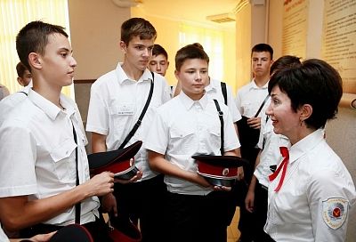 В казачьих кадетских корпусах Краснодарского края обучается более 1,3 тысяч человек