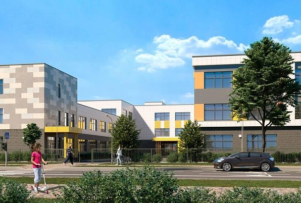 План строительства школы на 1550 мест разрабатывают для участка в Карасунском округе в Пашковском микрорайоне