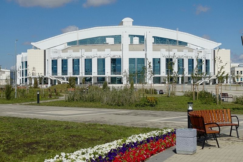Добро пожаловать: строительство Дворца водных видов спорта в Краснодаре завершено