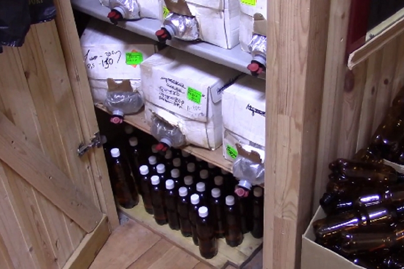 В магазине в центре Анапы незаконно продавали алкоголь
