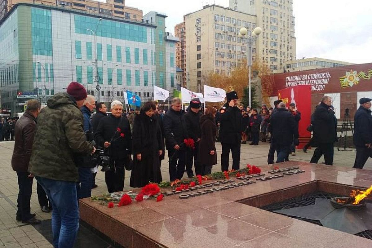 В День неизвестного солдата жители Краснодарского края почтили память героев Великой Отечественной войны