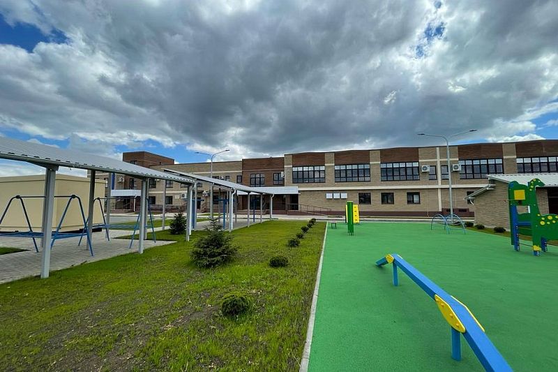Детский сад на 350 мест достроили в пригороде Краснодара