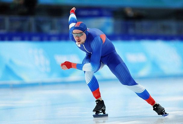 Конькобежец из Краснодарского края Павел Кулижников выступил на Олимпиаде в Пекине
