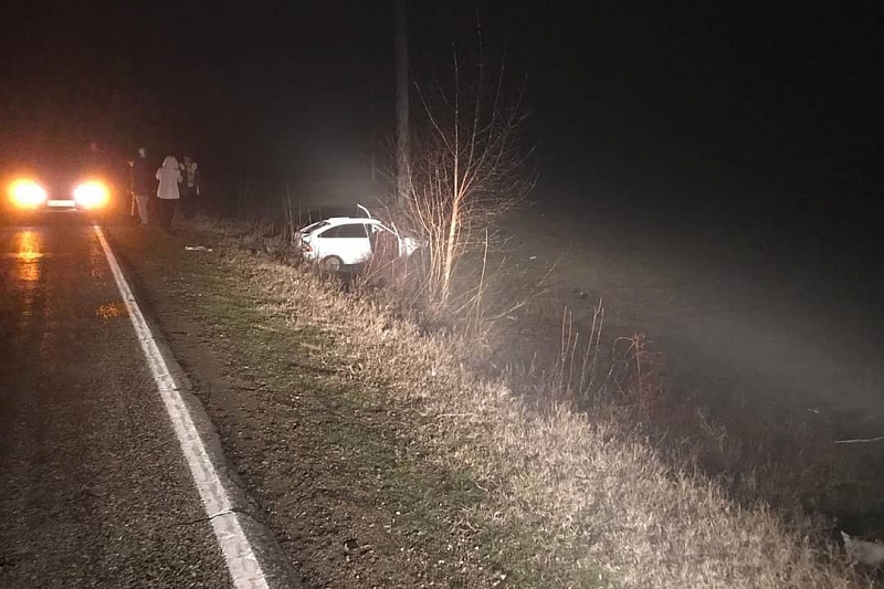 В Краснодарском крае в ДТП в новогоднюю ночь погиб водитель «Лады Приоры»
