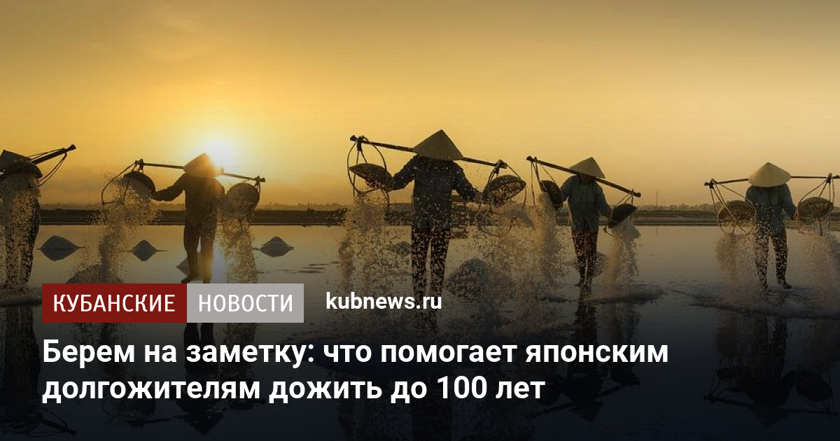 Как дожить до 100 лет проект