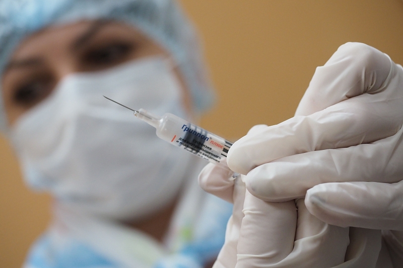 В Минздраве назвали дату начала вакцинации от гриппа 
