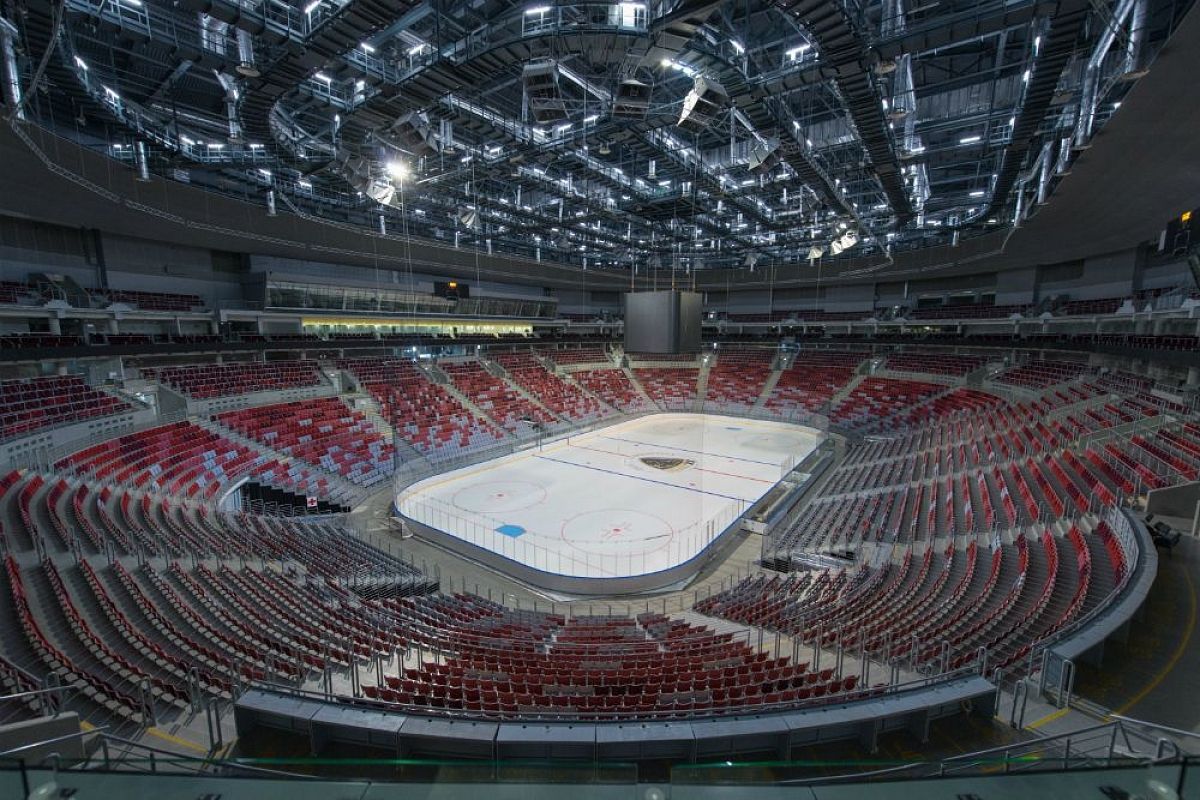 Спортивной школе передали помещения ледового дворца «Большой» в Олимпийском парке