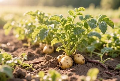 Секрет рассыпчатой картошки: 2 грамма борной кислоты под куст определяет хороший урожай
