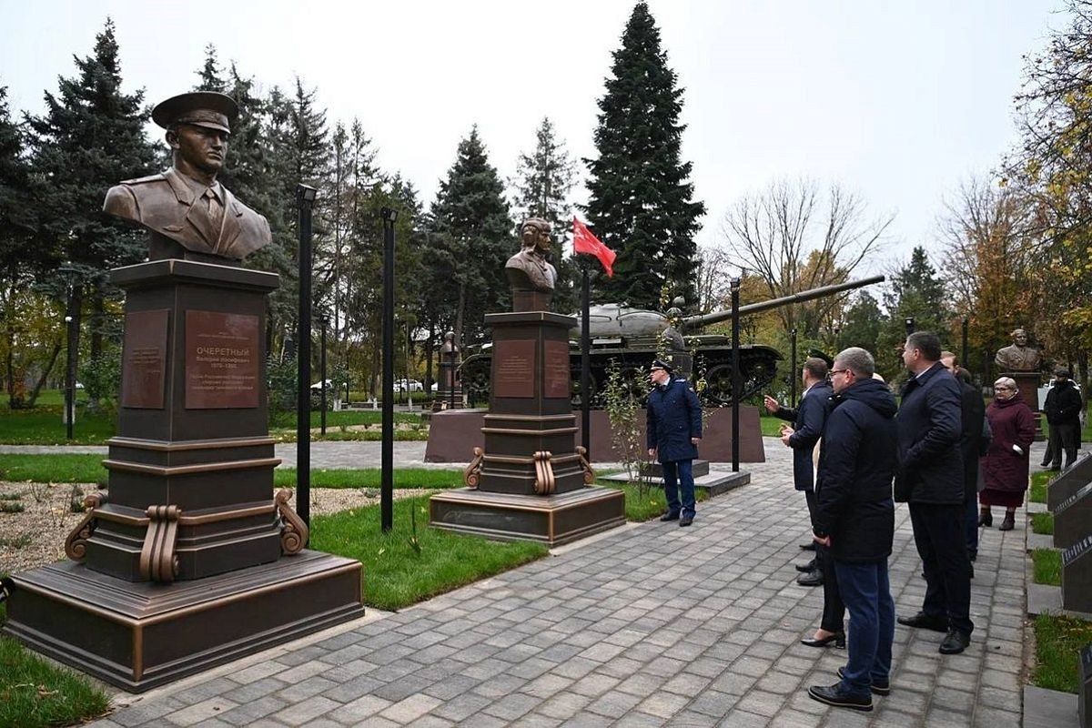 Мэр Краснодара назвал сквер Памяти Героев-танкистов лучшим реконструированным в городе