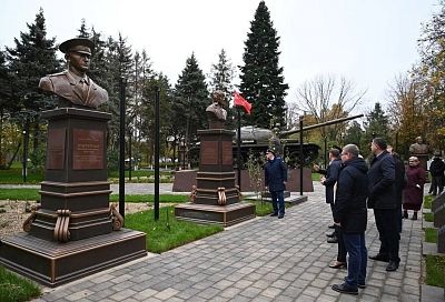 Мэр Краснодара назвал сквер Памяти Героев-танкистов лучшим реконструированным в городе